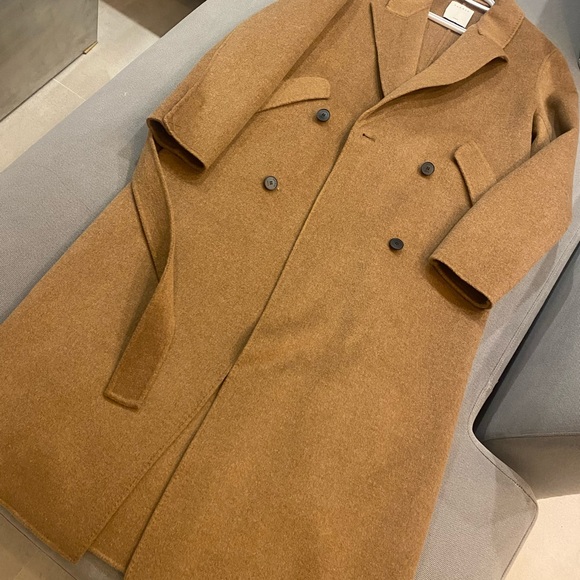 Sandro Dalma Double Faced Wool Blend coat - Picture 2 of 10